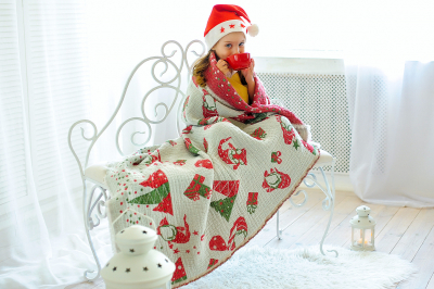 Cuvertura ”ELF” 140*105, 1 buc, Christmas Collection , 