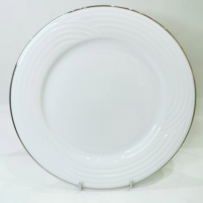 "Simplicity Thick Edge Platinum" Platou 30,5 cm, 1 buc., Farfurii ,platouri, 