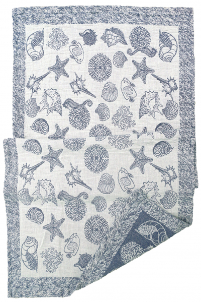 Prosop  Marea , albastru 60*130 cm, 1 buc, Prosoape, 