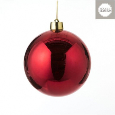 Decor-Glob red, d25cm, 1 buc, Globuri, 