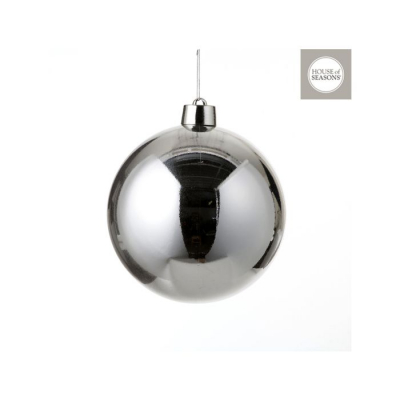 Decor-Glob silver, d25cm, 1 buc, Globuri, 