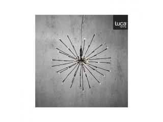 Decor LED "Firework", classic white, 72 LED IP44 - h32xd45cm
