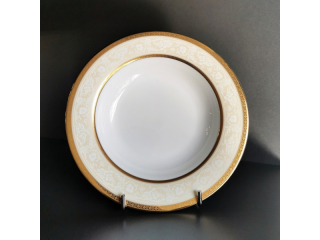 "Casiel Gold" Farfurie adinca, 23 cm, 1 buc
