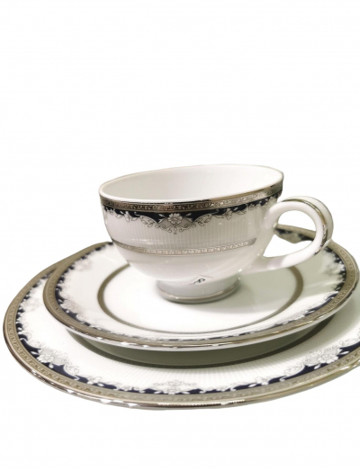 "Clear Platino" Set de ceai p/u 6 pers., 23 pcs., Seturi de ceai pentru 6 persoane , 