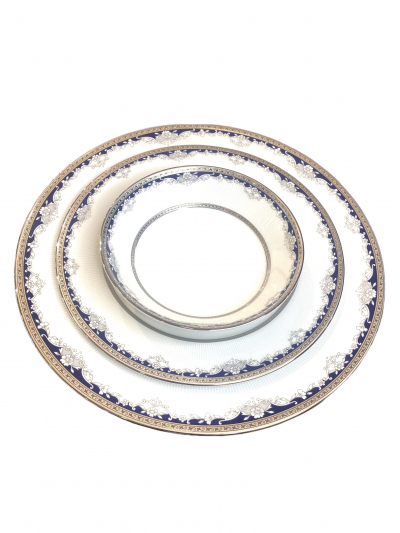 "Clear Platino" Set de masa p/u 12 pers., 54 pcs., Servicii de masă pentru 12 persoane , 