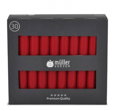 Set luminari-dinner Red, 30*7.5h, 17,5x2cm 30 pcs., Luminari conice, 