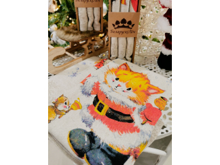 Set prosoape "Motanasi de revelion" 47*60 cm, 3 pcs