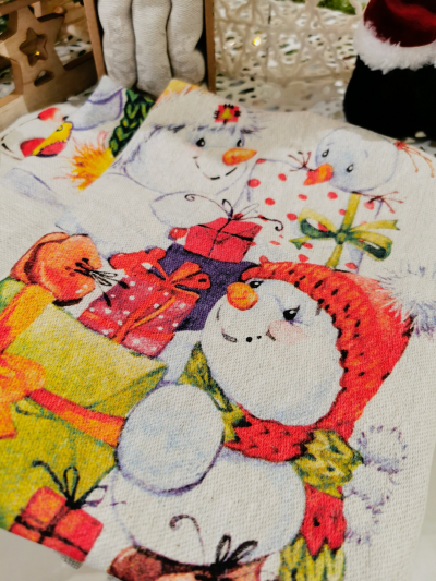 Set prosoape "Pregatiri de revelion" 47*60 cm, 3 pcs, Christmas Collection , 