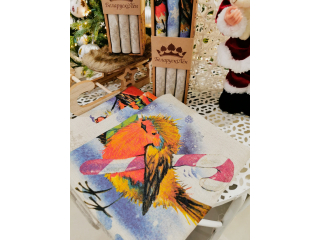 Set prosoape "Oaspete de revelion" 47*60 cm, 3 pcs