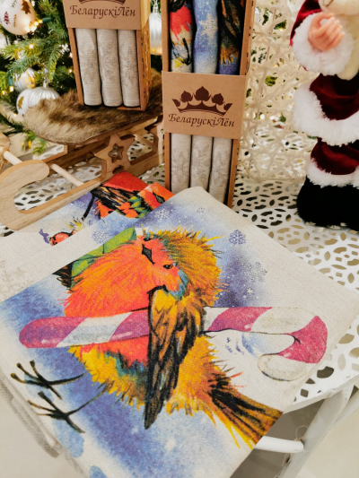 Set prosoape "Oaspete de revelion" 47*60 cm, 3 pcs, Christmas Collection , 