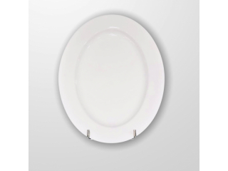 "White" Platou oval, 29.8x22.7 cm , 1 pcs