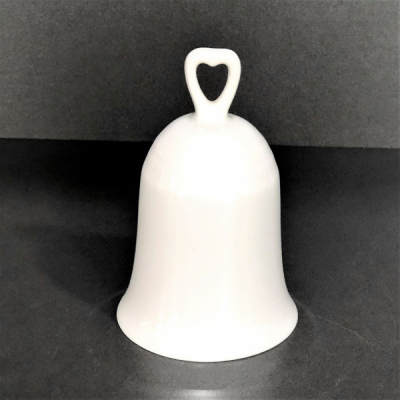 "White" Clopotel, h 8.5 cm, 1 pcs, Accesorii , 