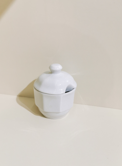 "Hk.Otel" Vas pentru mustar cu capac, 2 pcs., SALE  Horeca collection , 