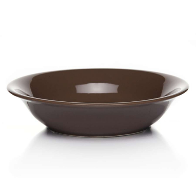 "Harlek" Farfurie adinca, cafeniu. 20 cm., 1 buc.,  Sale Ceramic collection, 