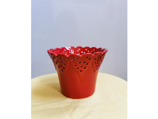 Ghiveci "Freaky Cuori" Red H10 D13, 1 buc