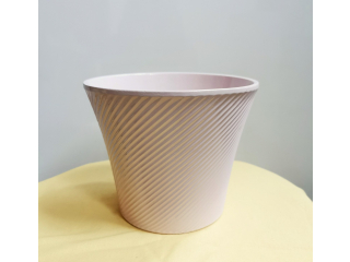 Vaza "Flute" Pale Pink 14 cm , 1 buc