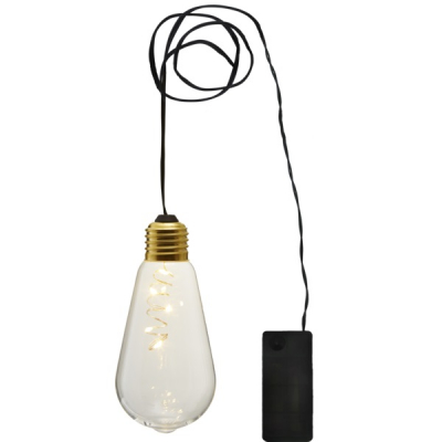  Lampa decorativa cu timer, 1 buc, Industrial vintage, 