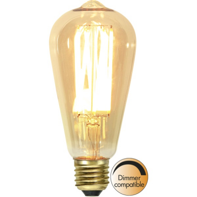  Lampa LED E27,Vintage Gold,1buc, Industrial vintage, 