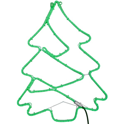 Silueta ”Neoled BRAD” , verde W55 H76 cm,1 buc, Decoratiuni LED, 