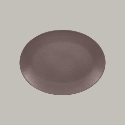 ”Neo Fusion mellow ” Platou, chestnut brown, d 36 cm. 1 buc., Neo Fusion Mellow, 