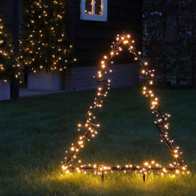 Decor de gradina "Brad", LED225, L72xH100, White, 1buc., Decor Christmas, 