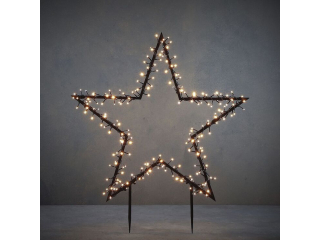 Decor de gradina "Stea", LED225, L90xH102, White, 1buc.