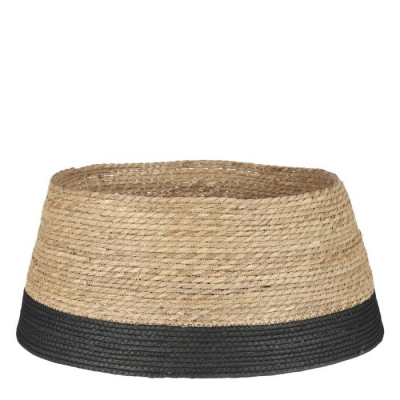  Cos impletit pentru brad , negru,  h26xd50 cm, 1 pcs., Decor Christmas, 