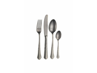 PT/ Set tacimuri in cutie din lemn "Settecento Titan",49 piese