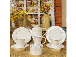 "Fine Dine-Oasis" Set de ceai, p/u 6 pers, 21 pcs