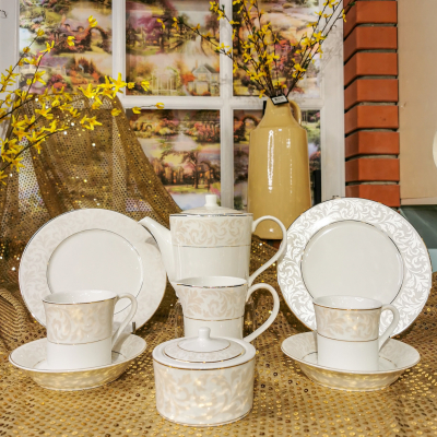 "Fine Dine-Oasis" Set de ceai, p/u 6 pers, 21 pcs, Seturi de ceai și cafea, 