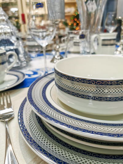 "Banquet-Regent" Set de masa p/u 12 pers, 55 pcs, Servicii de Masă pentru 12 persoane, 