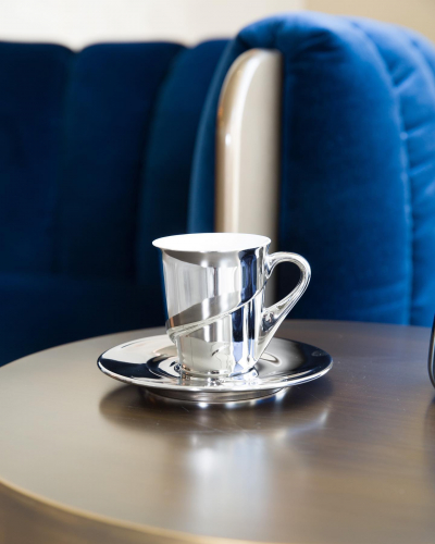 "Delissea" Set cana espresso cu farfurioara, 8 buc, Delissea Collection, 